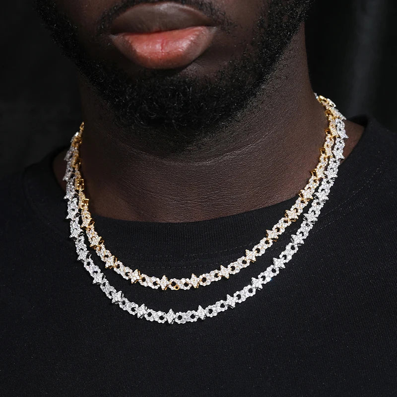 Moissanite Star Cuban Chain - Limited Edition