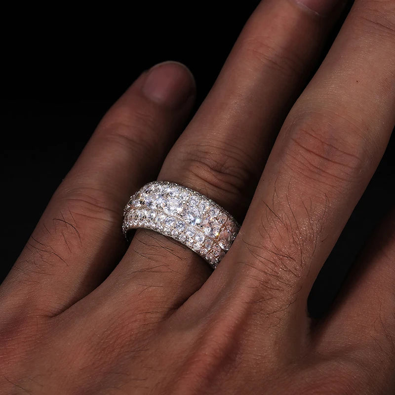 MOISSANITE ETERNITY RING
