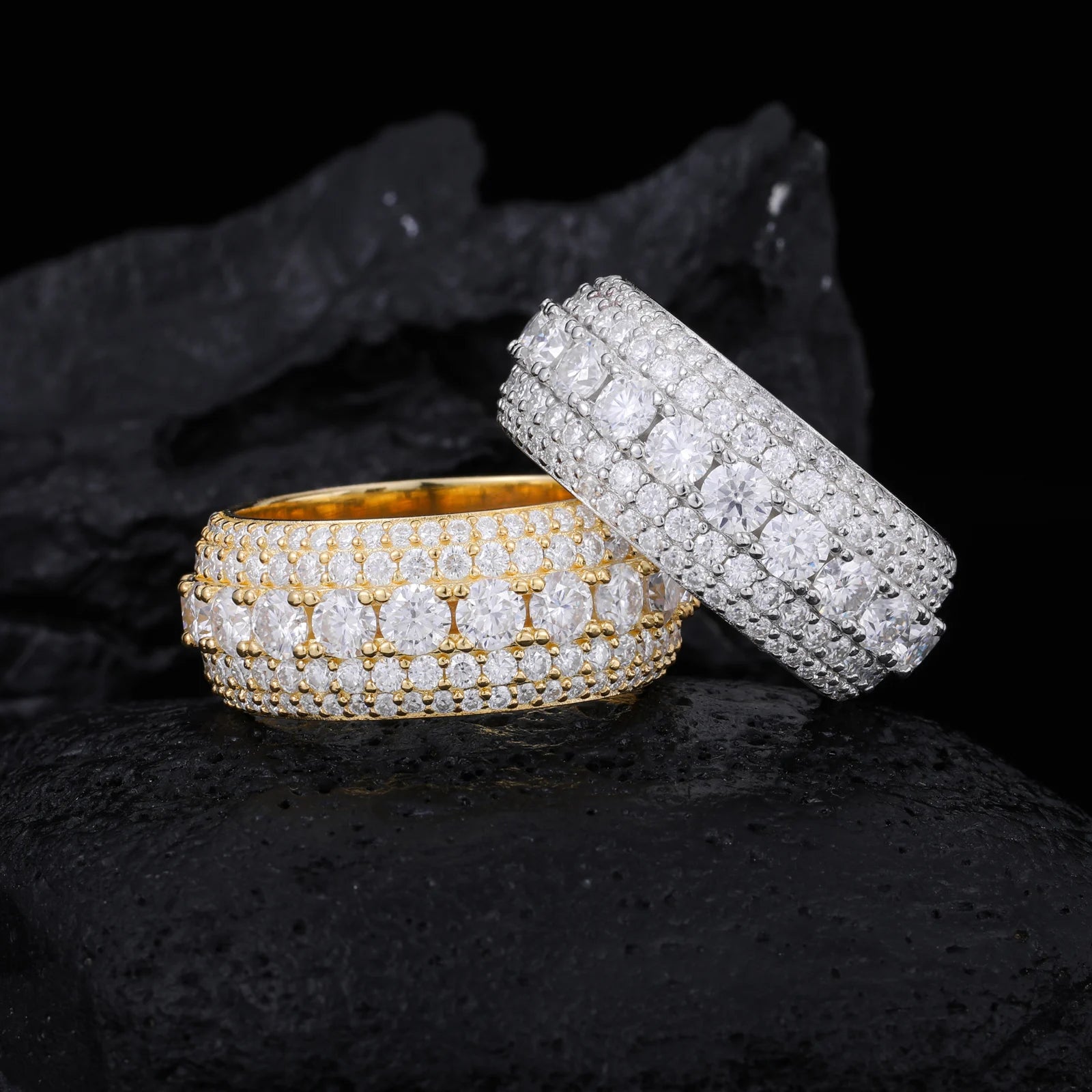 MOISSANITE ETERNITY RING